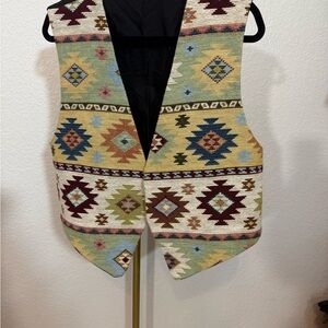 Southwestern Patterned Vest